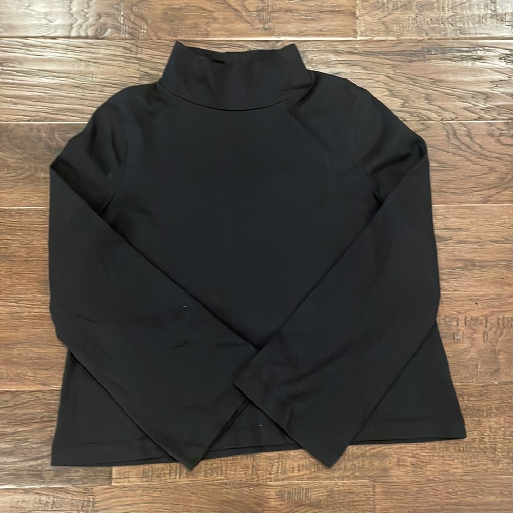 Madewell cropped mock neck turtleneck